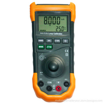 0-20 Ma Or 4-20 Ma High Accuracy Current Loop Calibrator With Rechargeable Battery